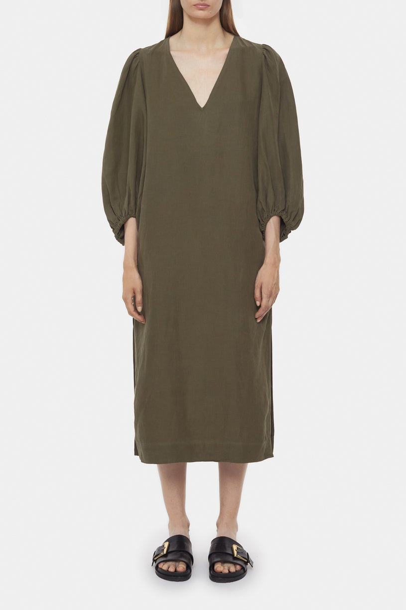 Robe À Manche Bouffantes