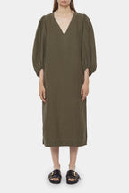 Robe À Manche Bouffantes