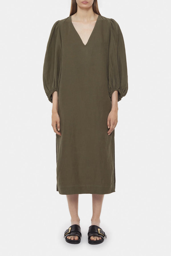 Robe À Manche Bouffantes