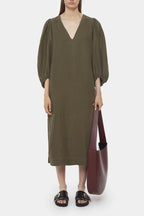 Robe À Manche Bouffantes