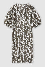Robe À Manche Bouffantes