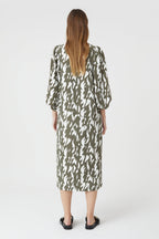 Robe À Manche Bouffantes