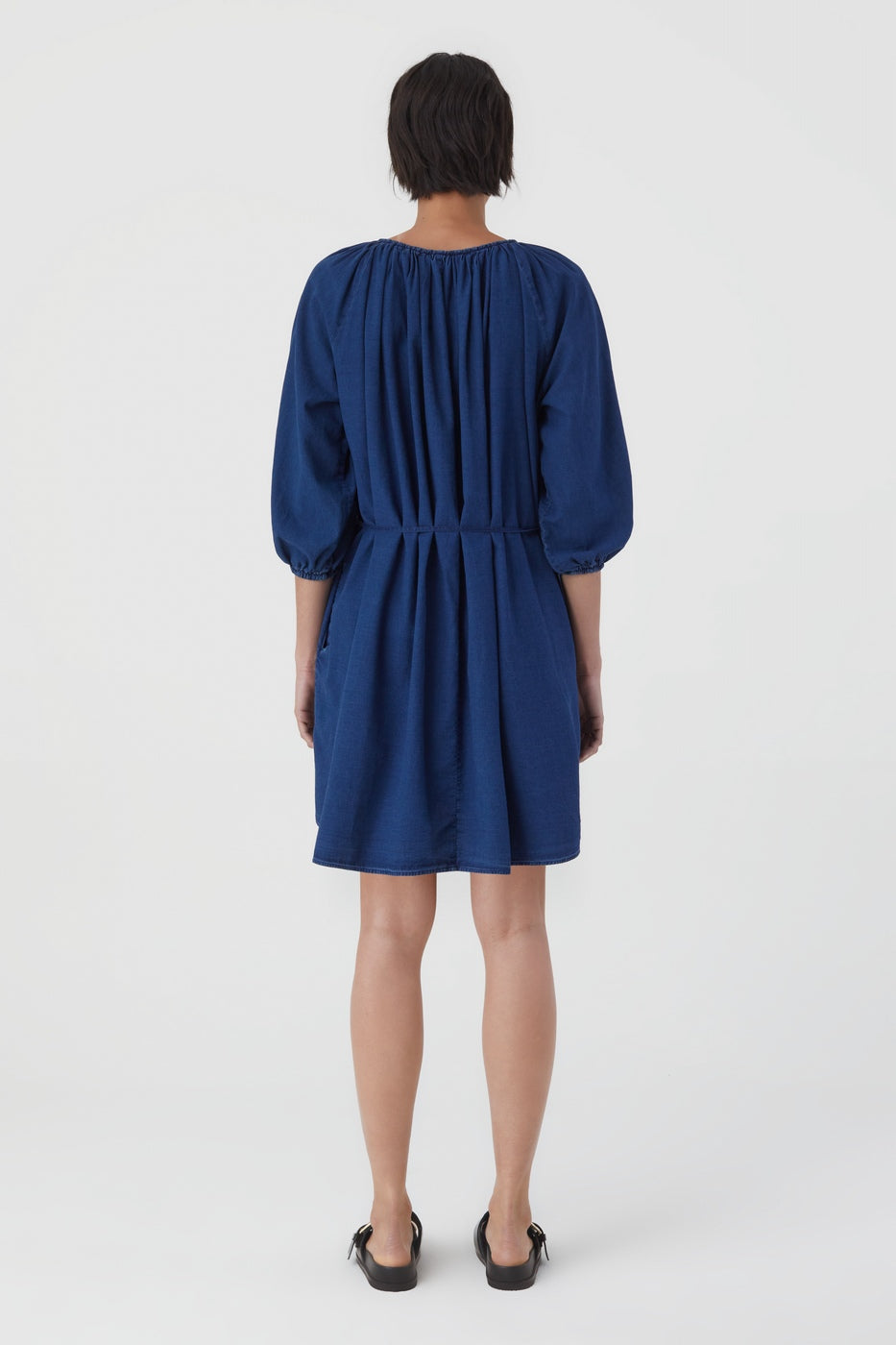Robe Courte À Ceinture