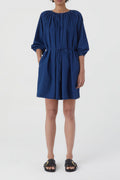 Robe Courte À Ceinture