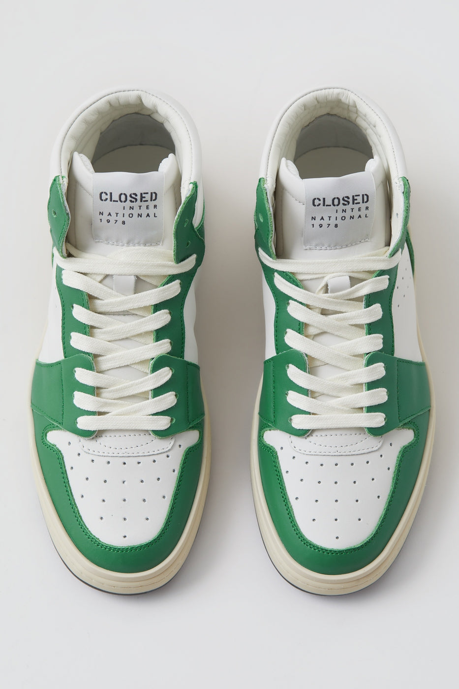 Sneaker High - Green Patina - Femme