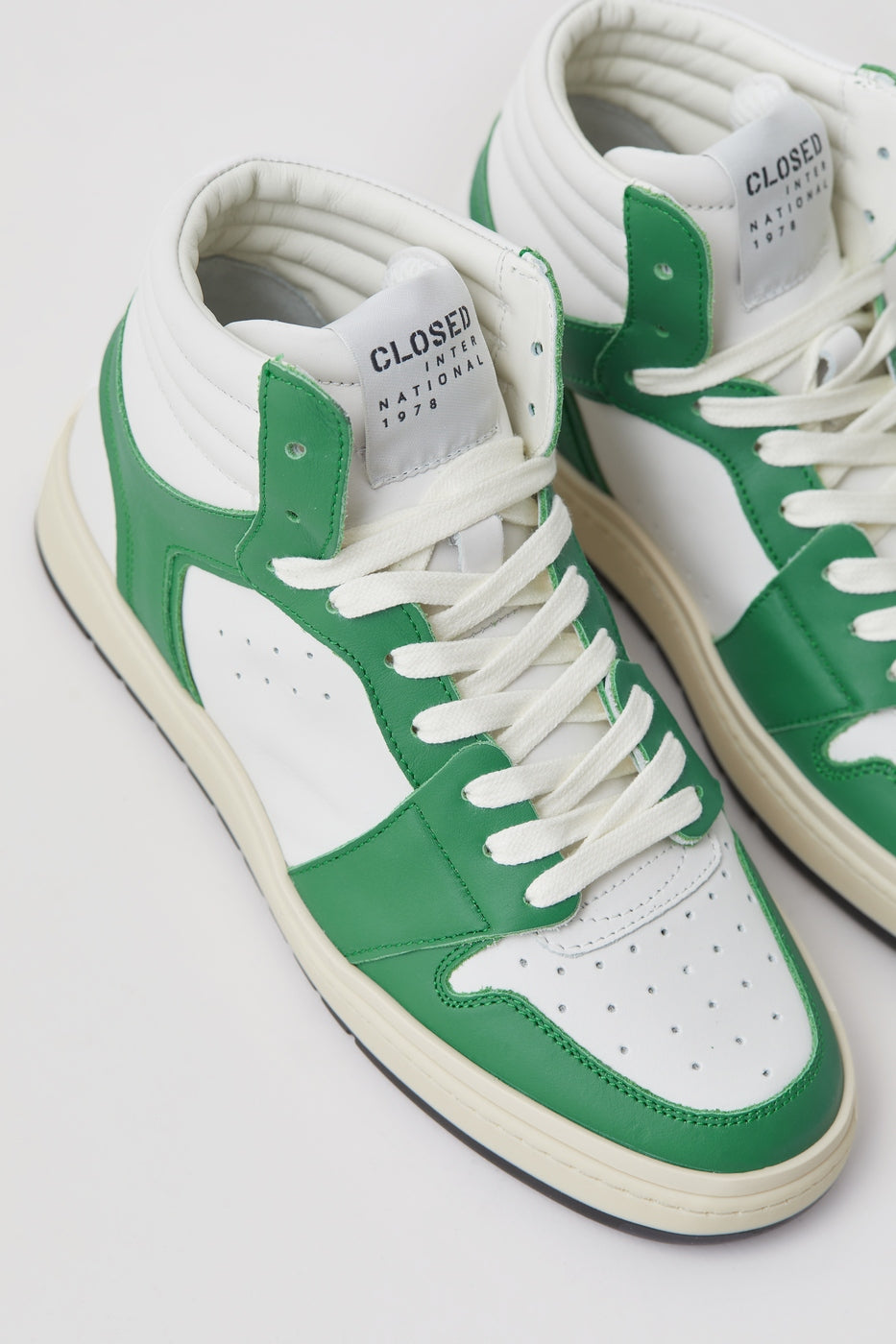 Sneaker High - Green Patina - Femme