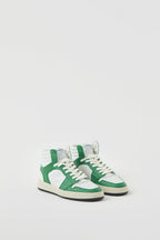 Sneaker High - Green Patina - Femme