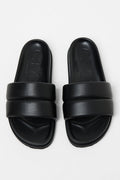 Slipper Sandal - Black - Femme