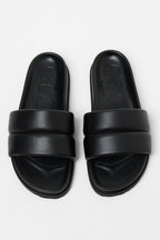Slipper Sandal - Black - Femme