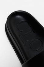 Slipper Sandal - Black - Femme