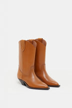 Western Boot - Dried Tabaco - Femme