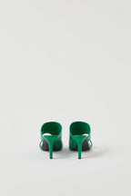 Mule - Emerald Green - Femme
