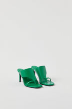 Mule - Emerald Green - Femme