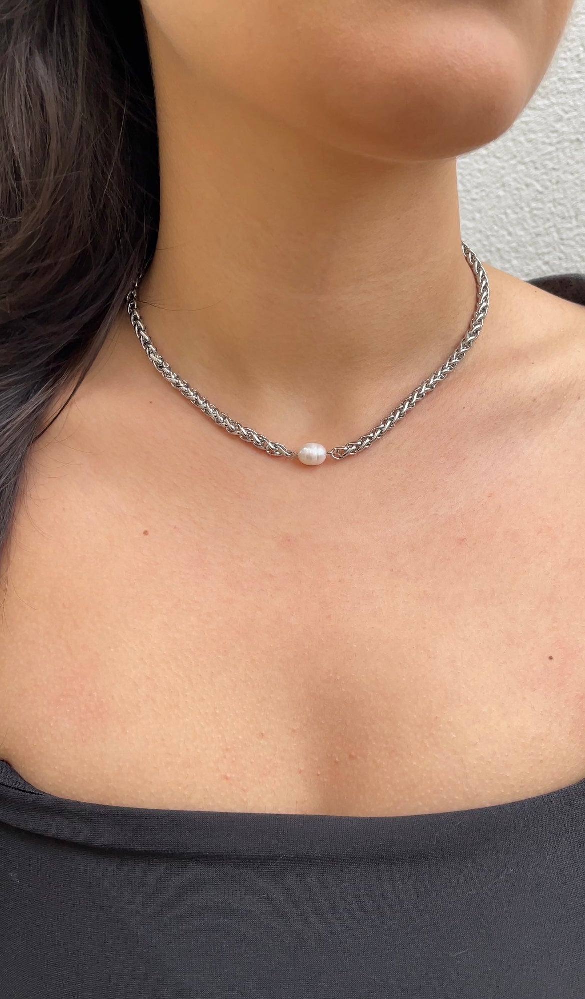 Collier Middle Pearl