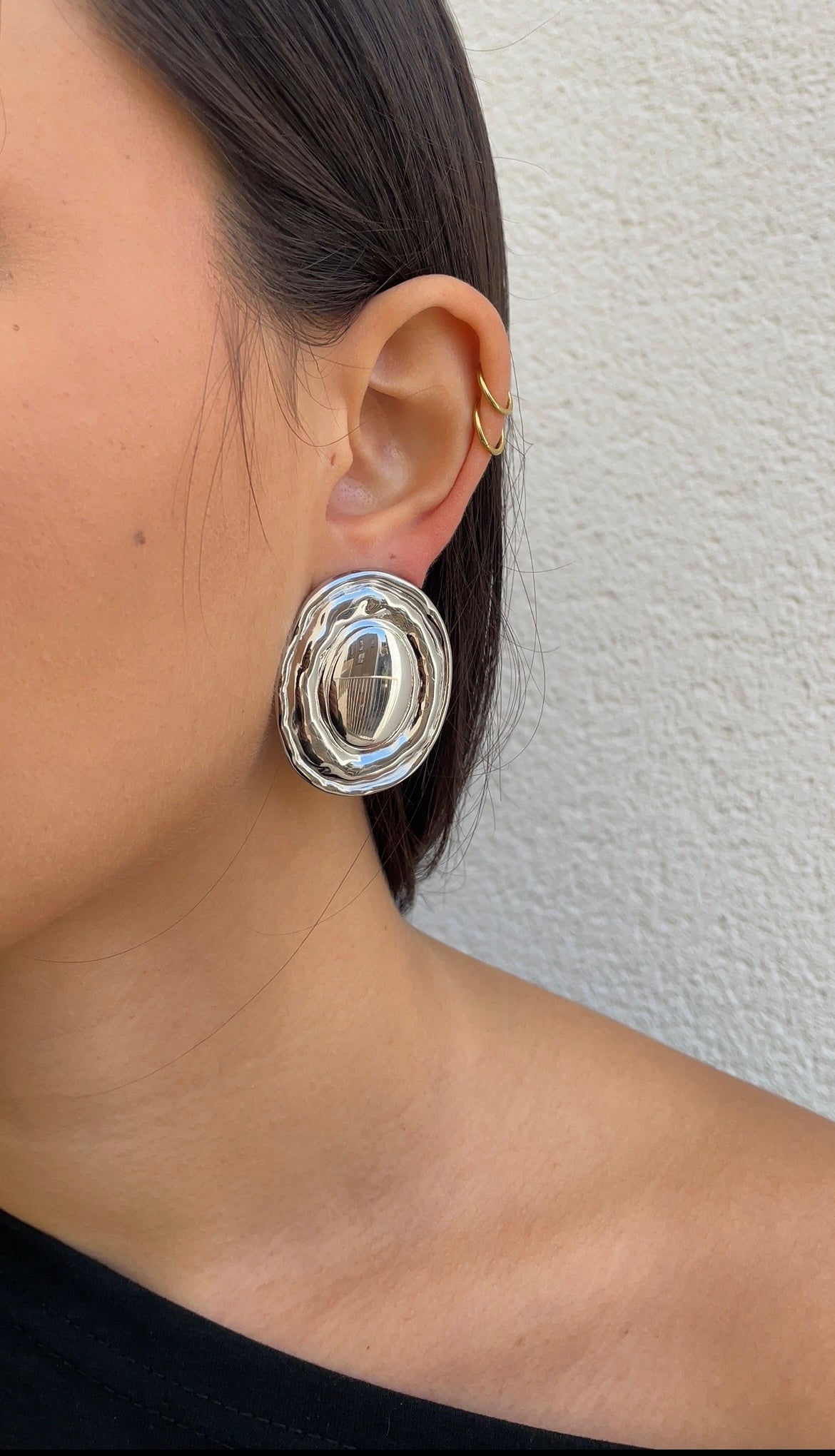 Boucles D'Oreilles Huge Shield