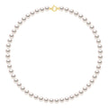 Collier Prestige Rang De Véritables Perles De Culture Akoya Japonaise Certifiées Rondes 7-8 Mm