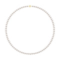 Colliers Rangs De Perles Akoya - Taille De 4.5 À 8.5 Mm - Or 750 - Fermoir Ergonomique - Osaka