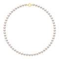Colliers Rangs De Perles Akoya - Tailles De 6.5 À 8.5 Mm - Anneau Marin Or 750 - Tokyo