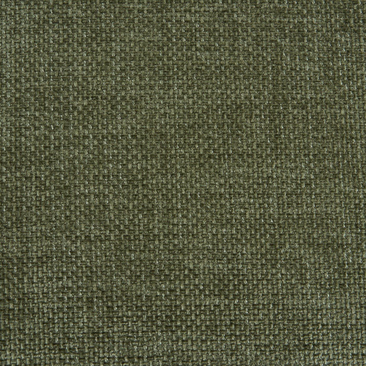 Caliba - Canapé D'Angle Réversible Fixe 4 Places - Tissu Chenille Vert