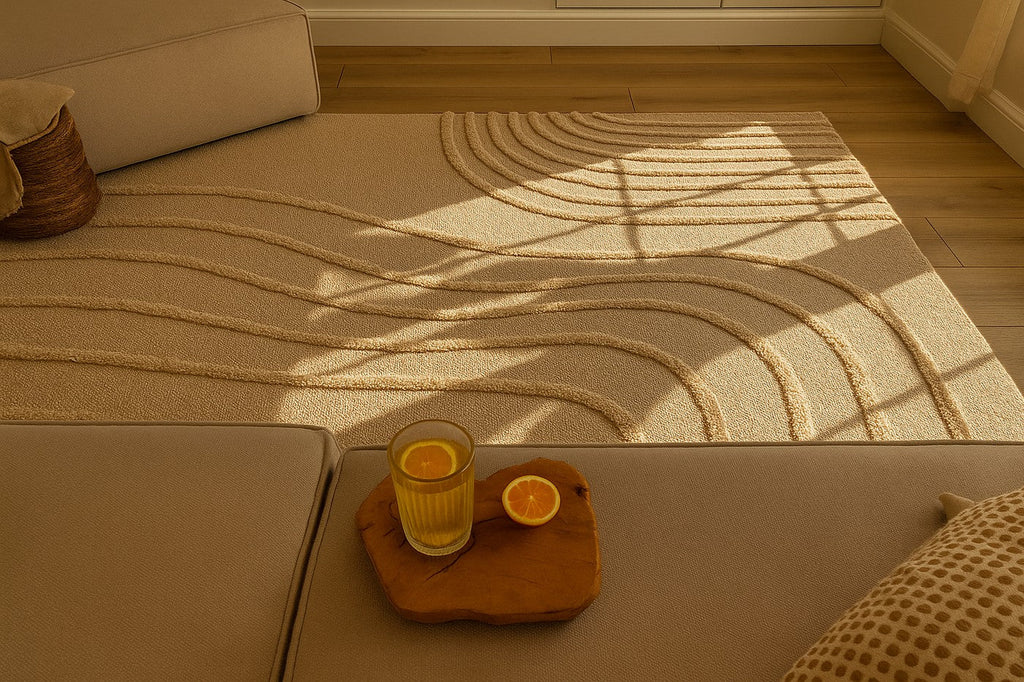 California - Tapis D'Intérieur - Polypropylène - Beige