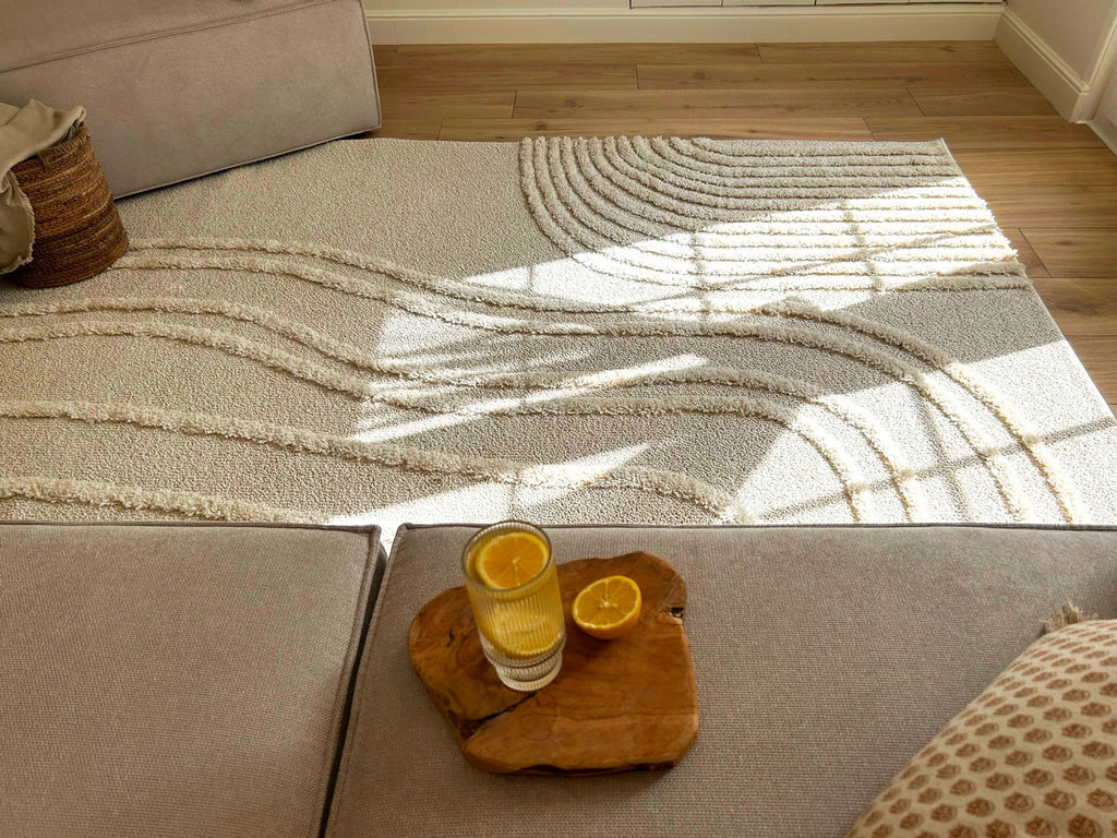 California - Tapis D'Intérieur - Polypropylène - Creme