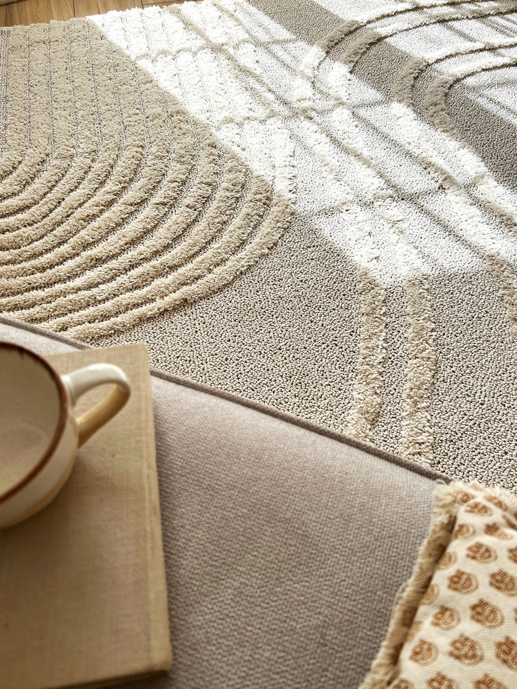 California - Tapis D'Intérieur - Polypropylène - Creme