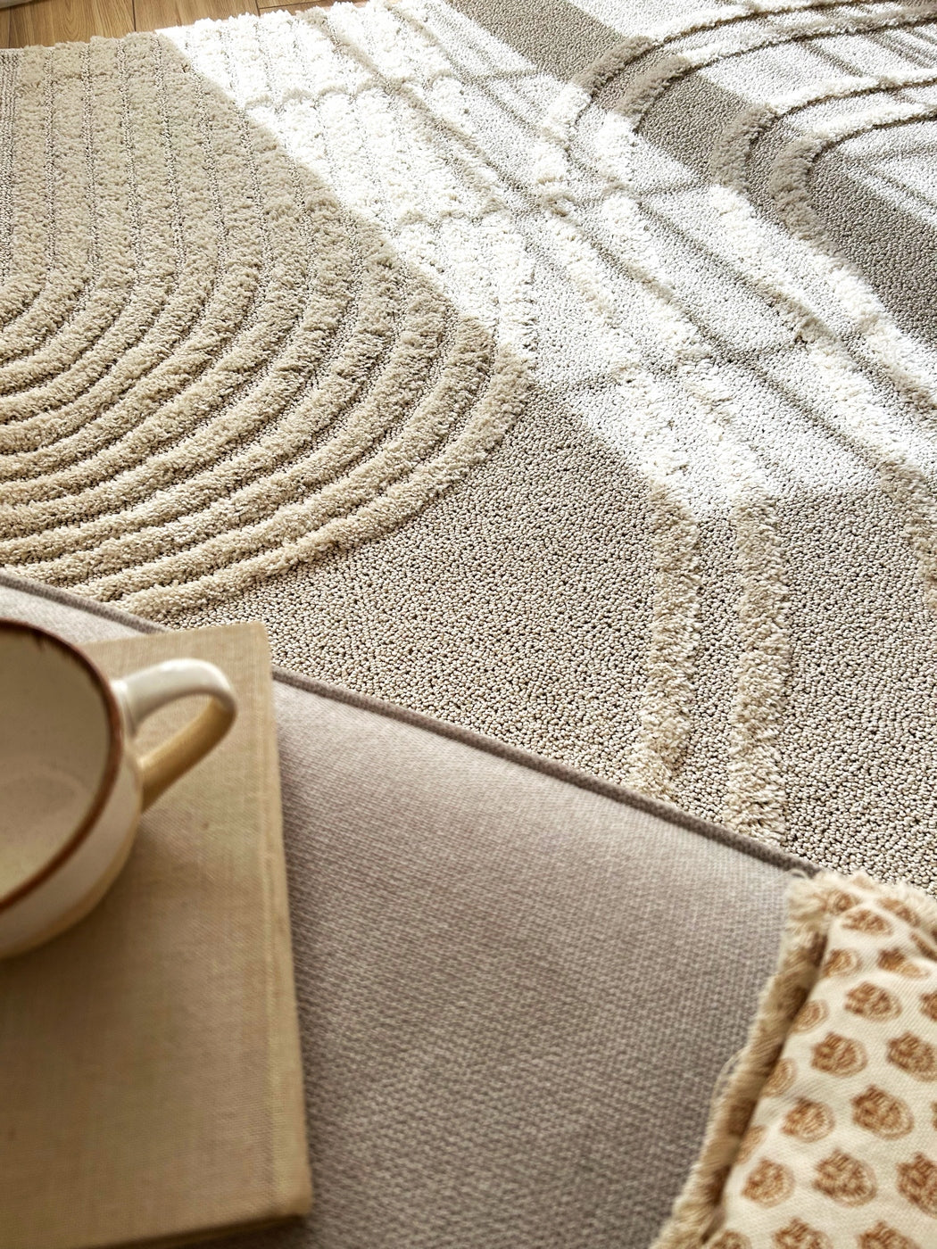 California - Tapis D'Intérieur - Polypropylène - Creme