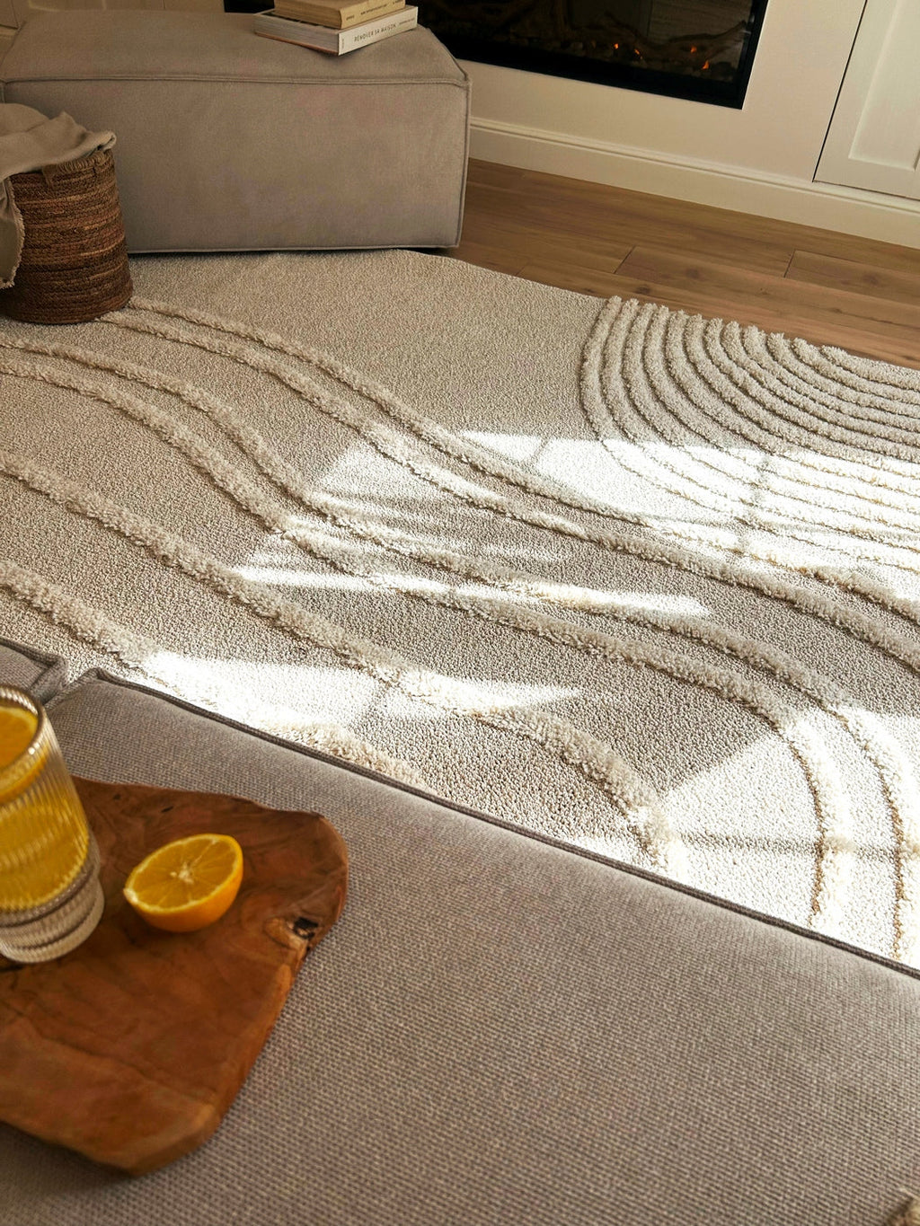 California - Tapis D'Intérieur - Polypropylène - Creme