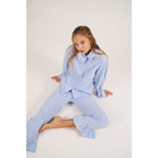 Chemise Camila Long - Bleu
