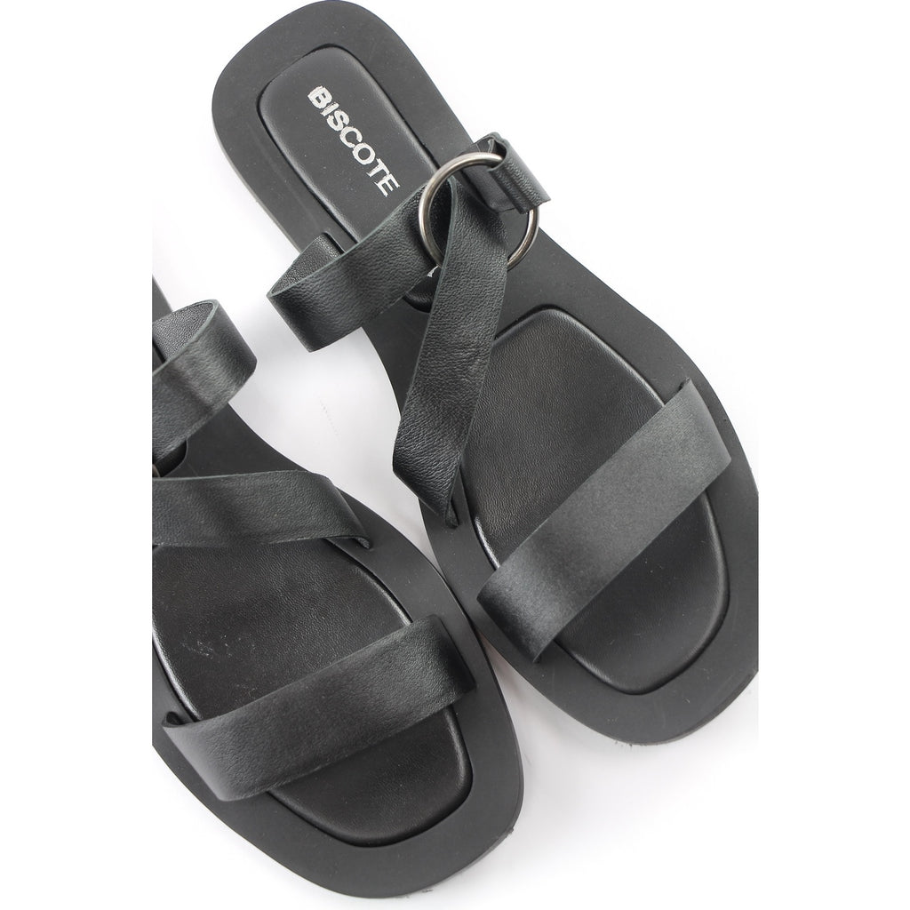 Nalaim - Sandales Candace - Noir - Biscote