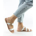 Nalaim - Sandales Candace - Blanc - Biscote