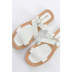 Nalaim - Sandales Candace - Blanc - Biscote