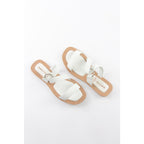 Nalaim - Sandales Candace - Blanc - Biscote