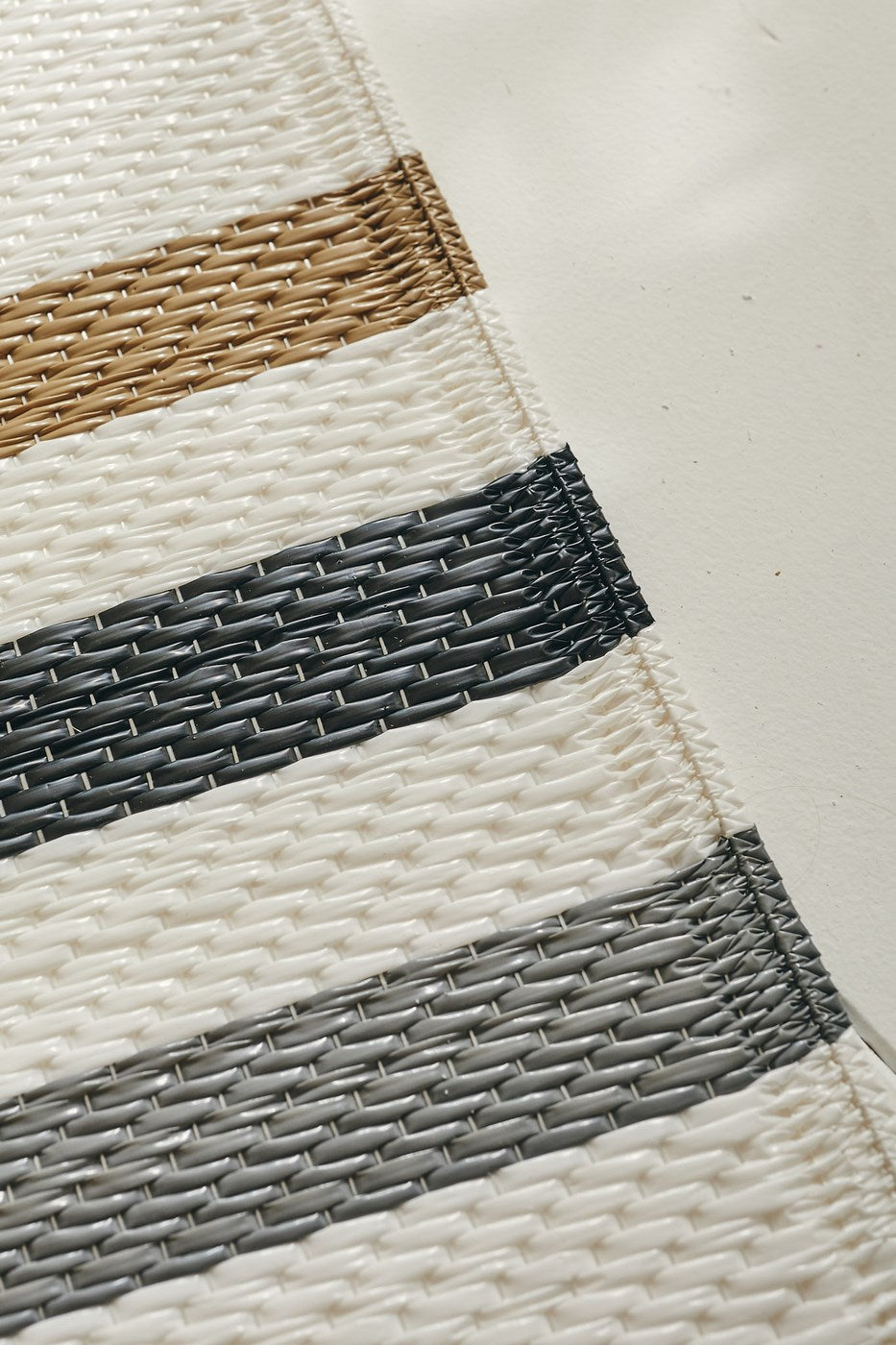 Capri - Tapis D'Extérieur - Polypropylène - Noir