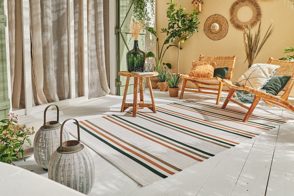 Capri - Tapis D'Extérieur - Polypropylène - Vert