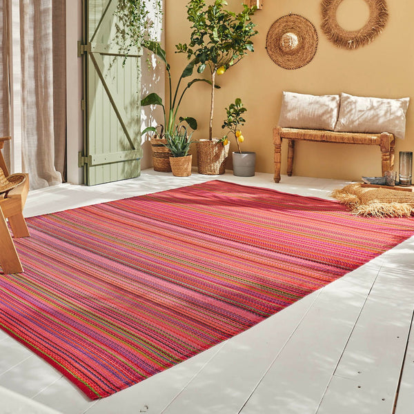 Capri - Tapis D'Extérieur - Polypropylène - Violet