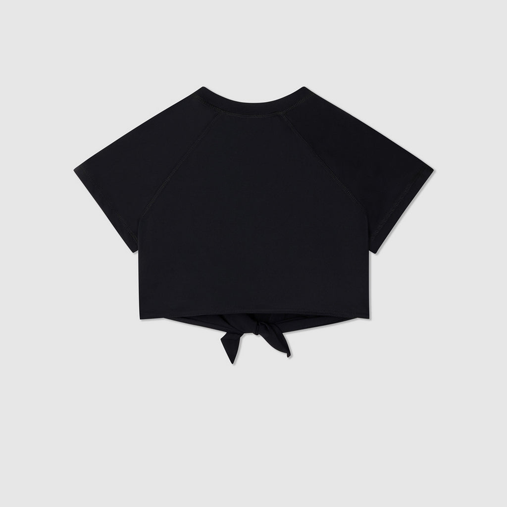 Crop Top De Bain Caraibes - Black - Femme