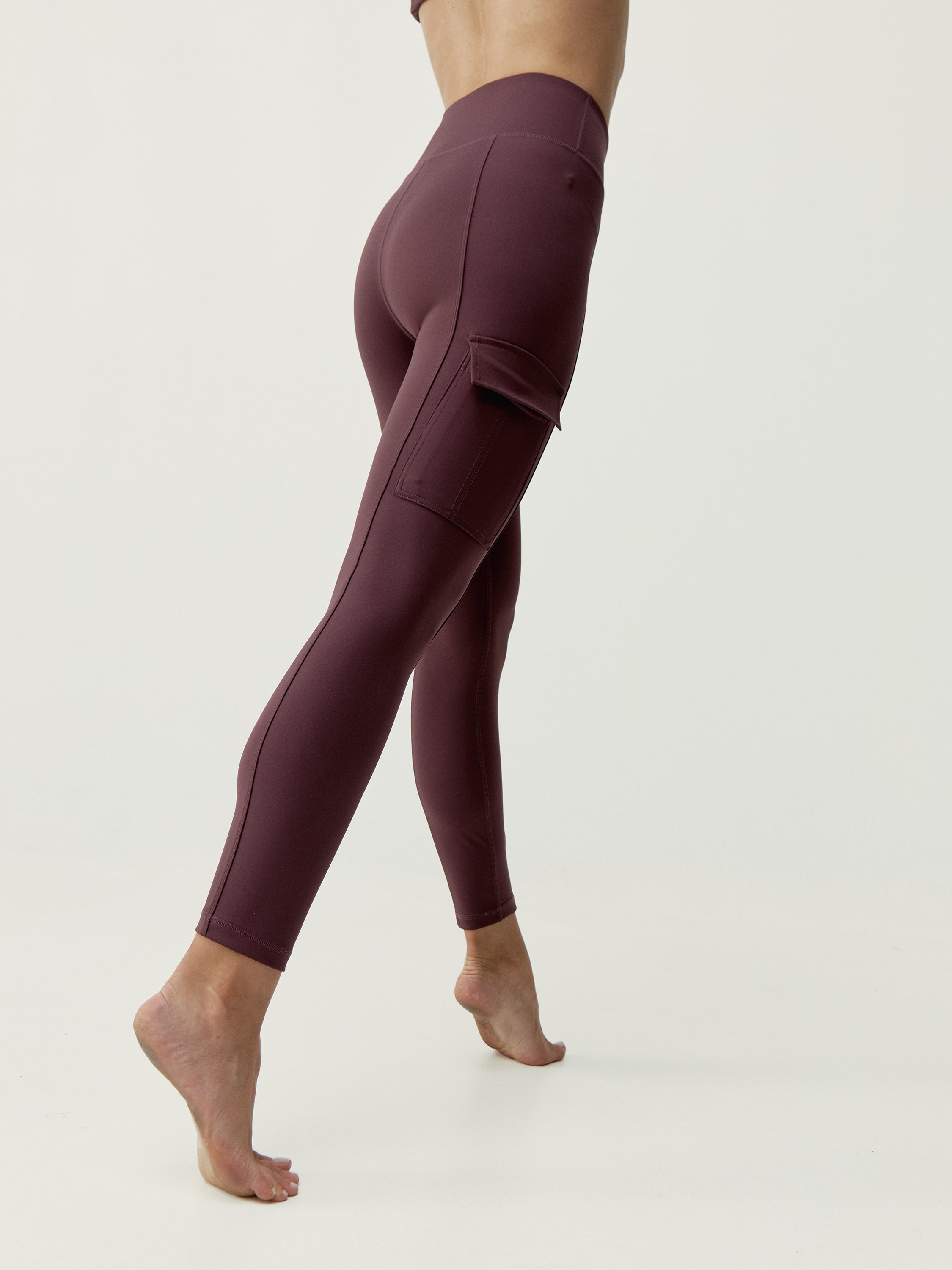 Legging Cargo - Cerise Noire - Femme