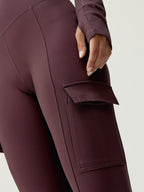 Legging Cargo - Cerise Noire - Femme