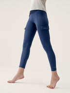 Legging Cargo - Bleu Marin - Femme