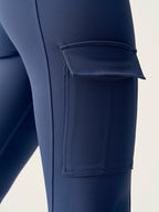 Legging Cargo - Bleu Marin - Femme