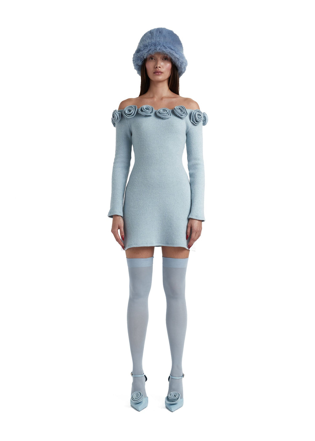 Robe Carlota Bleu