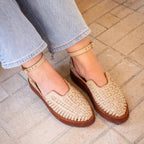 Huaraches Carmen - Grège