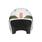 Casque Premium Nox Jet Next Shaker - Blanc Kaki Orange