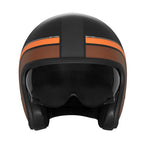 Casque Premium Nox Jet Next Traker Noir - Mat Rouille