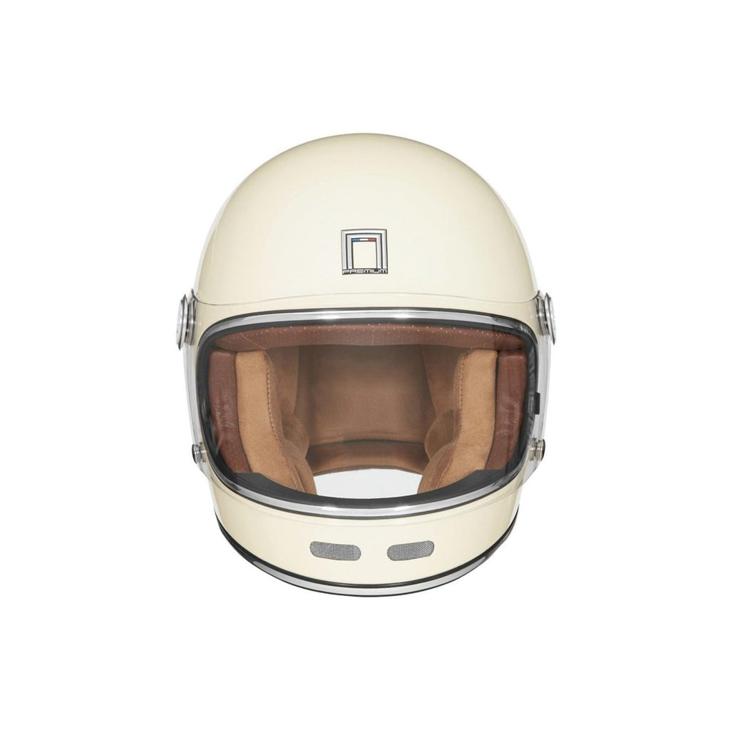 Casque Nox Premium Integral Revenge - Creme Brillant