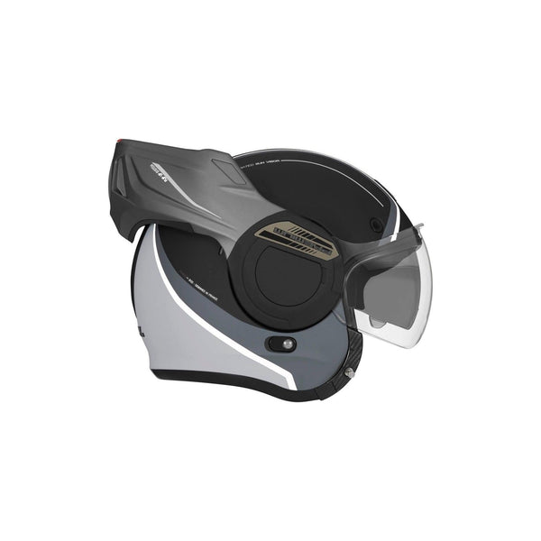 Casque Premium Nox Modulable Stratos Fighter - Noir Mat Titanium