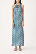 Robe Longue Cassy - Bleu