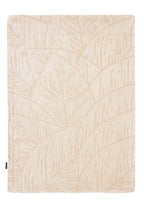 Cèdre blanc – Tapis en laine feuillage - crème Cèdre blanc
