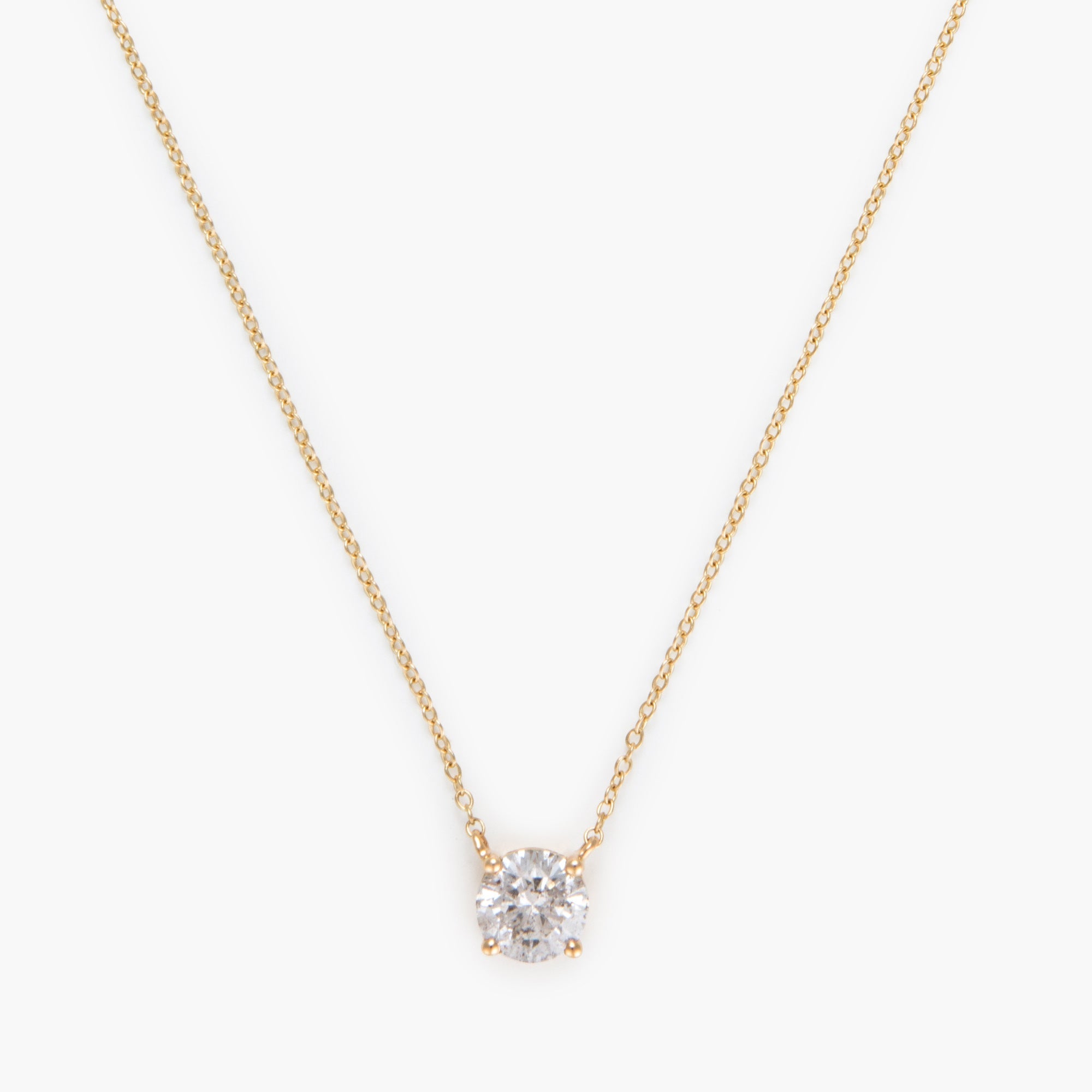 Collier "Collier Impérial 0,5" D0,5Ct/1 - Or Jaune 750/1000